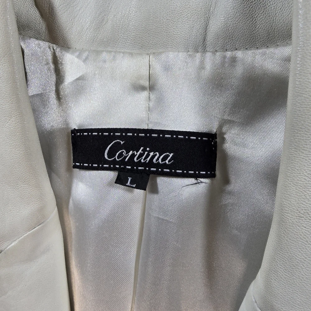 Cortina Vintage Leather Blazer sz L - Picture 2 of 15